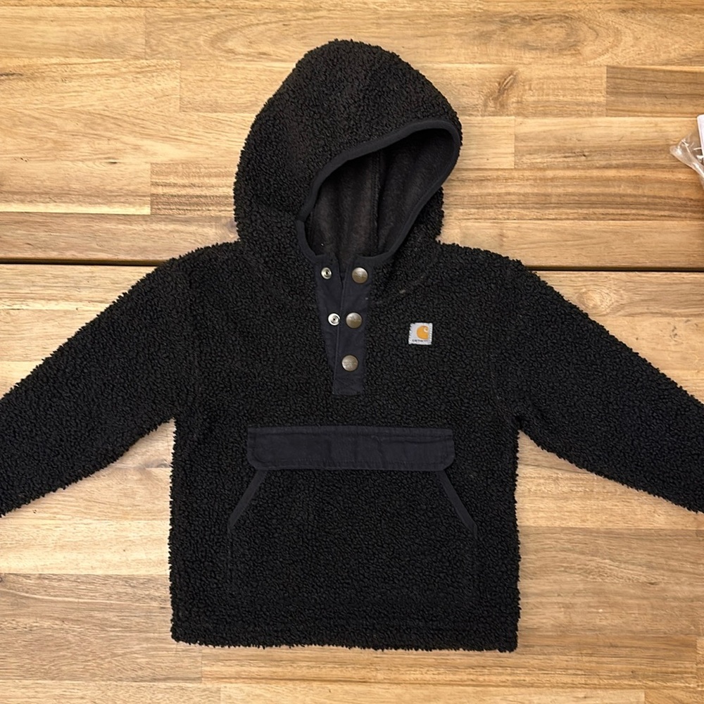<3 Carharrt Kids Fleece Hoodie 2T